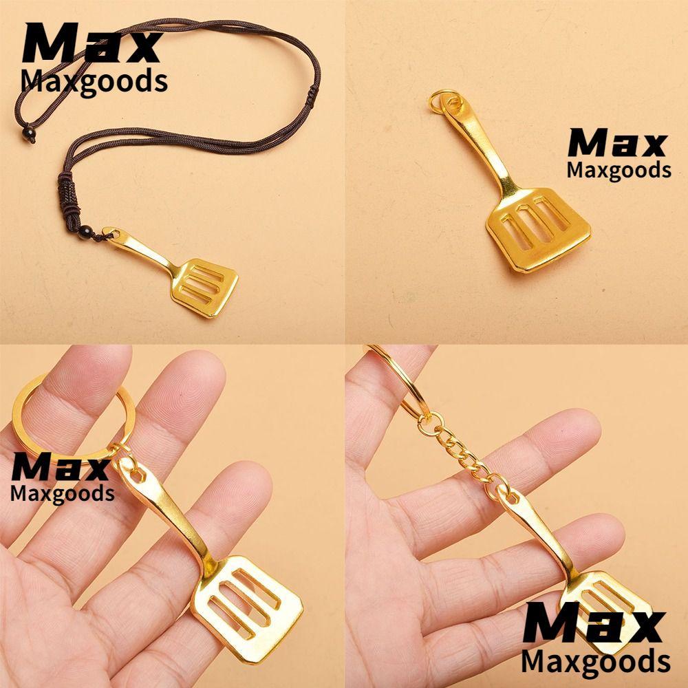 MAXG Gold Shovel พวงกุญแจ, สร้อยคอประณีต Teamfight Tactics พวงกุญแจ, เกมรูป LOL TFT ของขวัญวันเกิดขอ