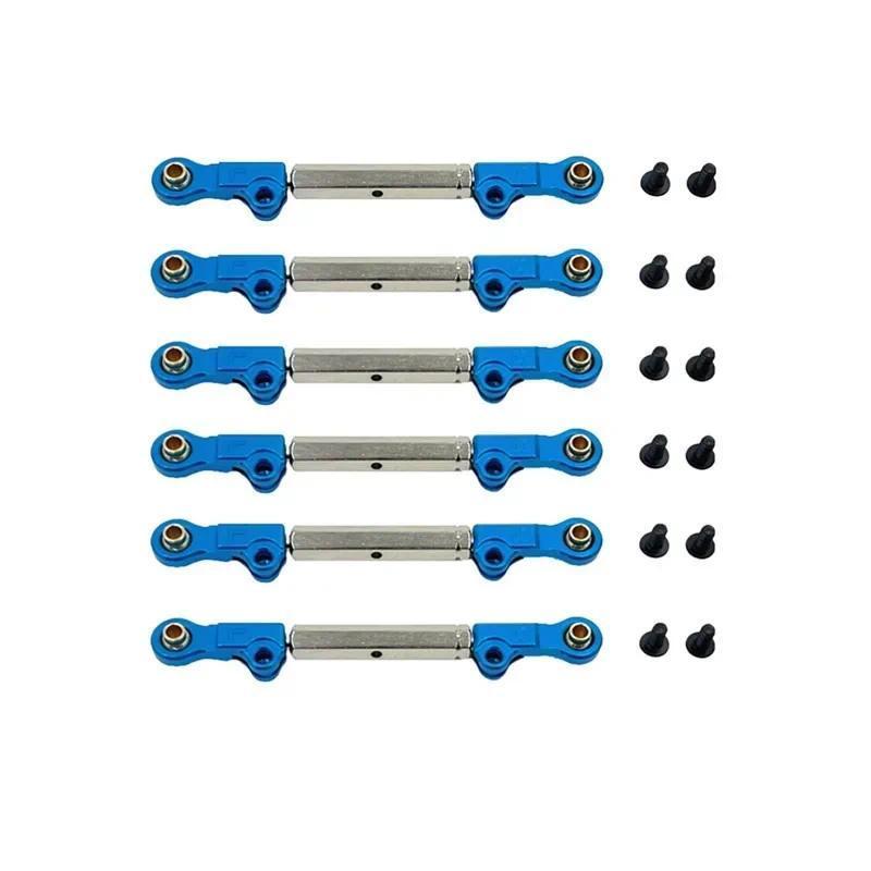 สําหรับ 1/10 MJX Hyper Go 10208 V2 Little Monster รีโมทคอนโทรลอะไหล่รถยนต์โลหะอัพเกรดชิ้นส่วนดึง Rod