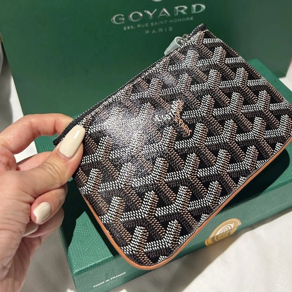 [Goyard Original] กระเป๋า ลายฟันกระต่าย พวงกุญแจ และกระเป๋าสตางค์ ของแท้