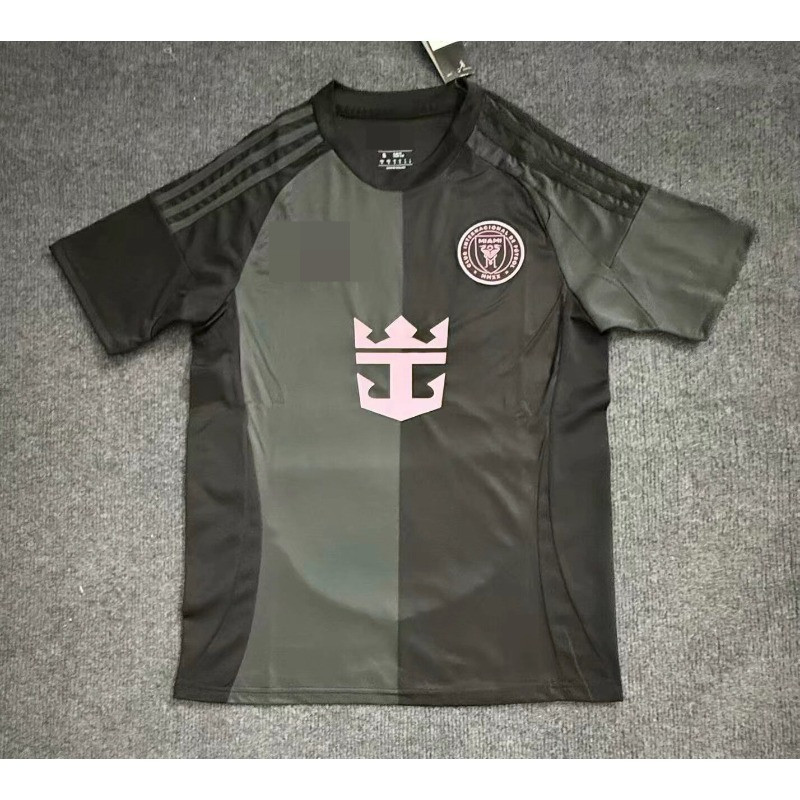 เสื้อยืดฟุตบอลทีมเยือน Inter Miami ไซส์ AAA+S-4XL