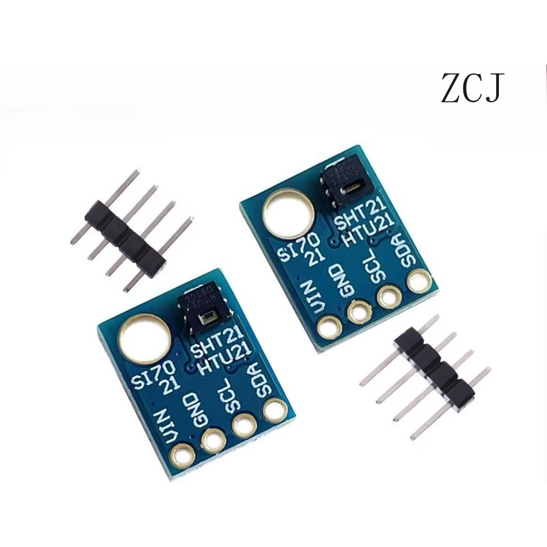 GY-21 SHT21 HTU21D เปลี่ยน SI7021 โมดูลเซ็นเซอร์อุณหภูมิความชื้นอินเทอร์เฟซ I2C