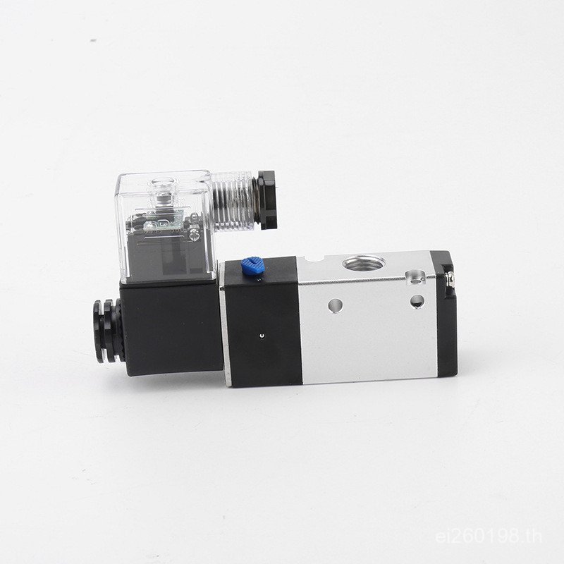 Air Valve Five-Way Two-Position Control Solenoid วาล์วตรวจสอบวาล์ว Solenoid วาล์ว 4V310-10 Electr
