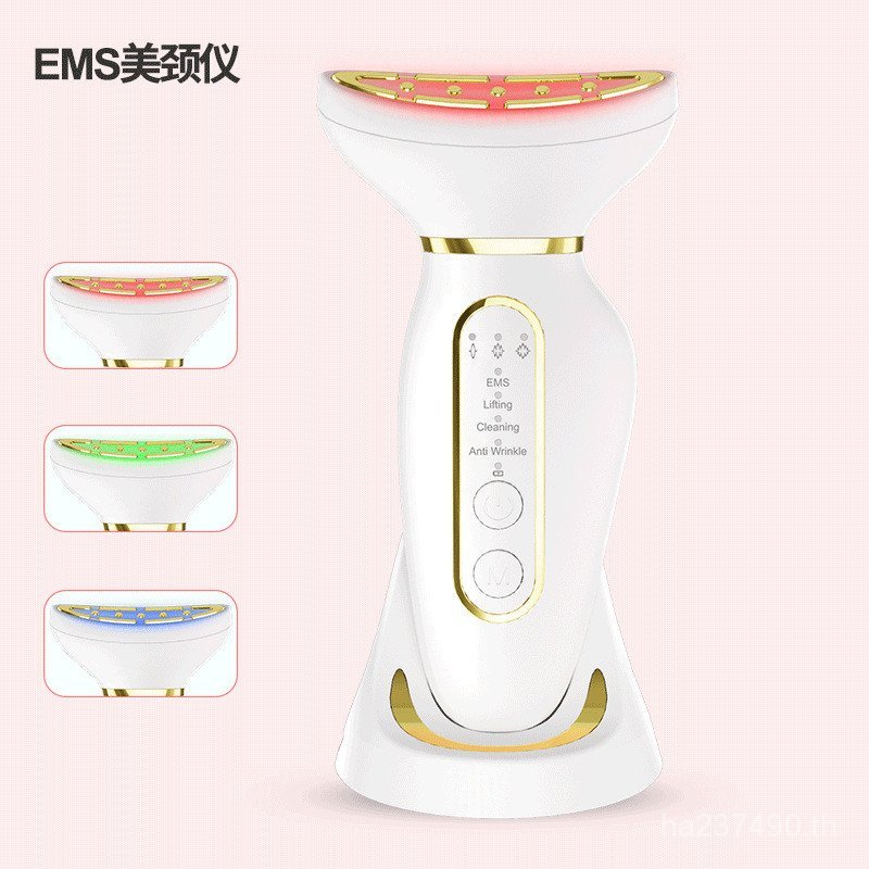 เครื่องนวดยก v Face อุปกรณ์คอ Face Lifting อุปกรณ์คอ Beautifying Cross-Border Micro-Current ถอดคอเส้