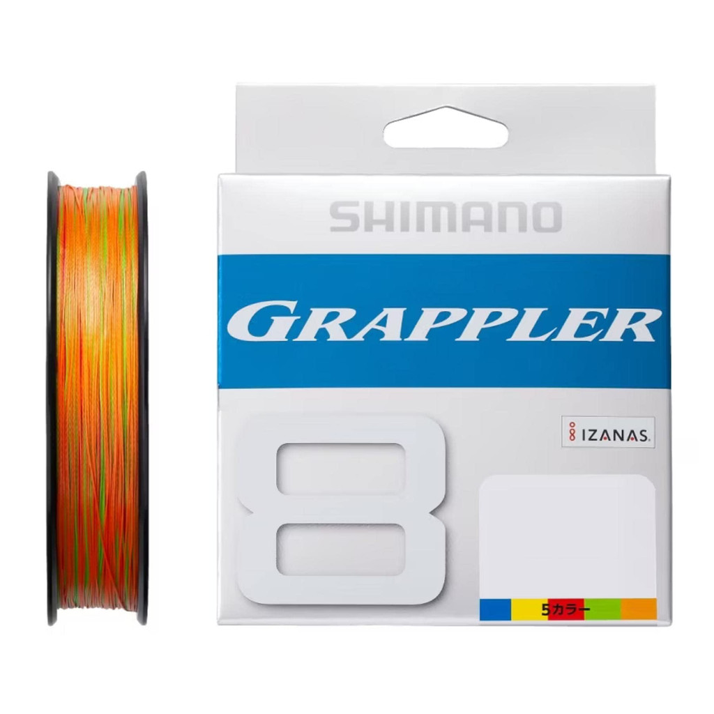 ชิมาโน (SHIMANO) กรัปเปอเลอร์ 8 PE 200m LD-A61U 5 สี (5 สี × 10m) ขนาด 3