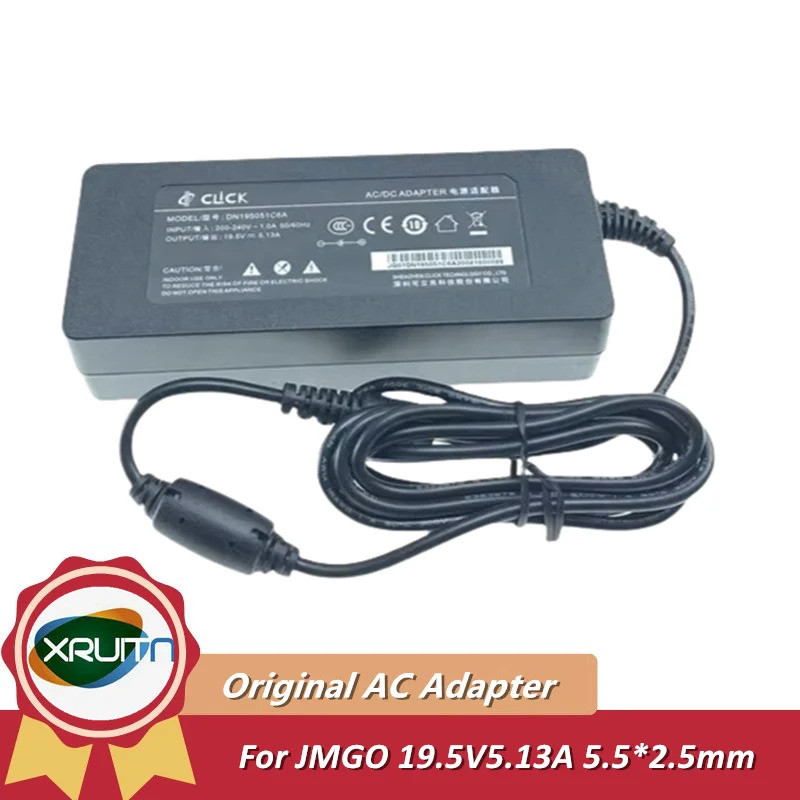 Original AC/DC Adapter Charger สําหรับ JMGO โปรเจคเตอร์ HJC700 V8 Q6 แหล่งจ่ายไฟ DN195051C6A 19.5V 5