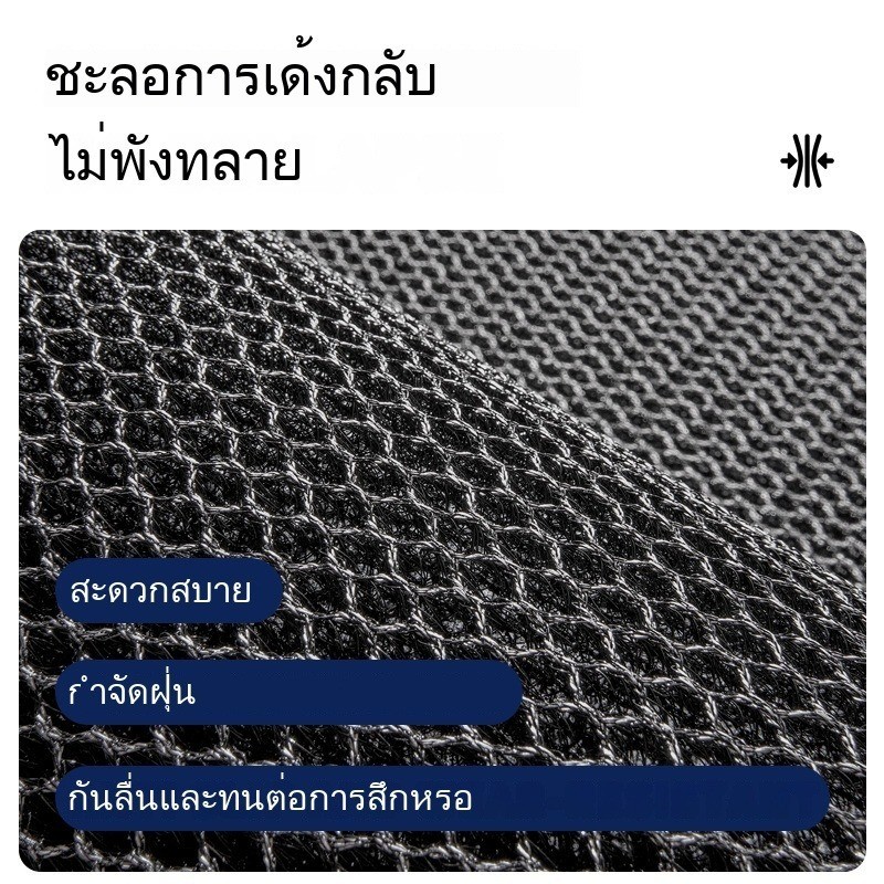 🔥พรมเช็ดเท้าดักฝุ่น สำหรับหน้าประตู พรมกันลื่น เก็บโคลน ดักฝุ่นได้ดี ทำความสะอาดง่าย ใช้ได้ทั้งในบ้านและนอกบ้าน - รูปที่ 5