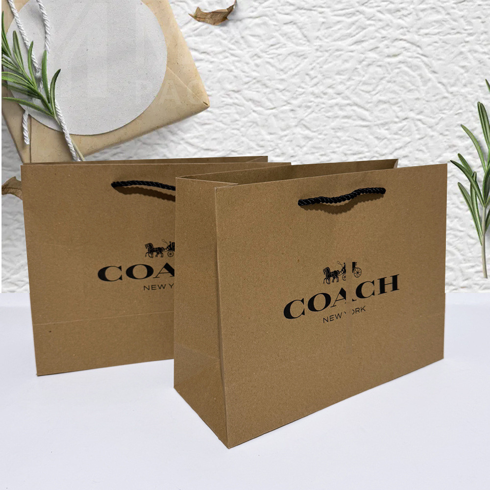 American Olay Counter C0A Chi Paper Bag Yellow Kraft Paper Bag [cxSE]