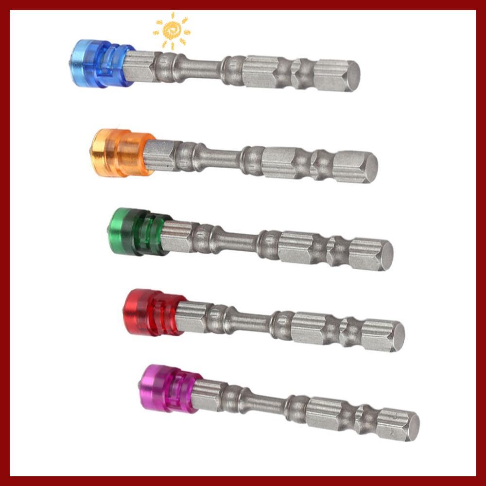 PTKFPT09 10 ชิ้น Phillips ไขควง Bits, 1/4 นิ้ว Hex Shank 65 มม. / 2.5 นิ้วความยาวไขควงแม่เหล็กชุด Bi