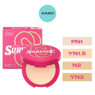 [1 ชิ้น] SASI Girls Can Survive Foundation Powder [8.5 g./ชิ…