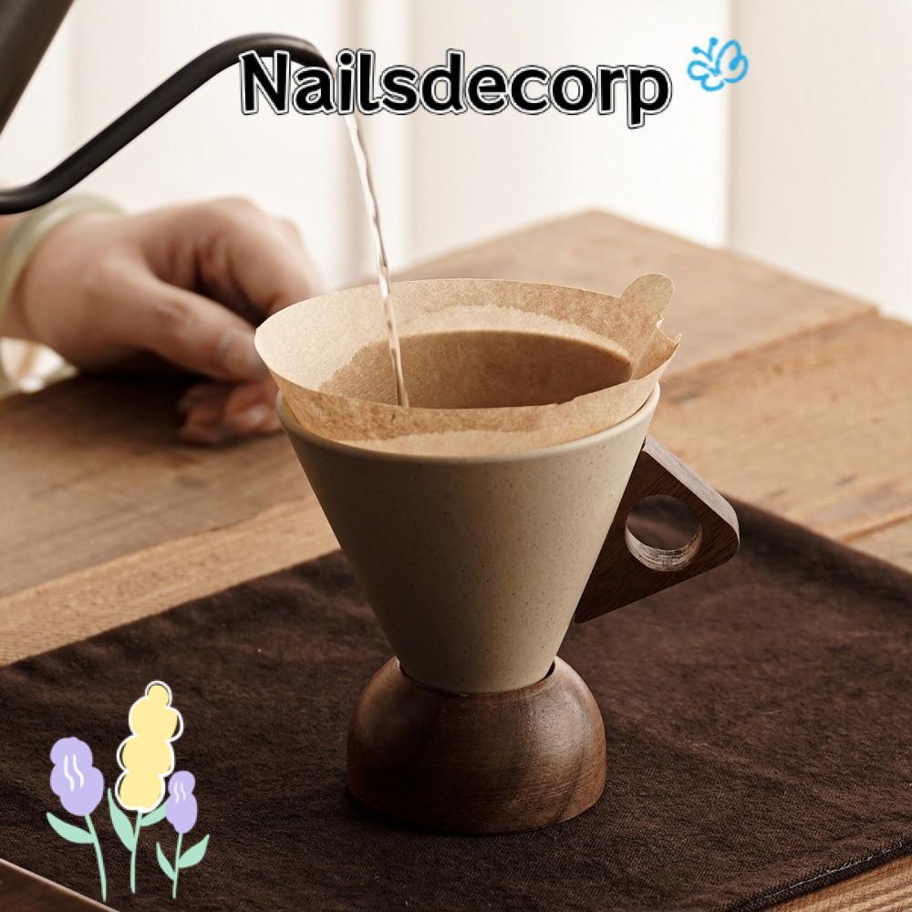 เล็บ ถ้วยลาเต้อเมริกาโน่,โต๊ะกาแฟวินเทจเครื่องประดับตกแต่งแก้วกาแฟเซรามิก,ของขวัญที่มีฐานช่องทางถ้วยกาแฟ