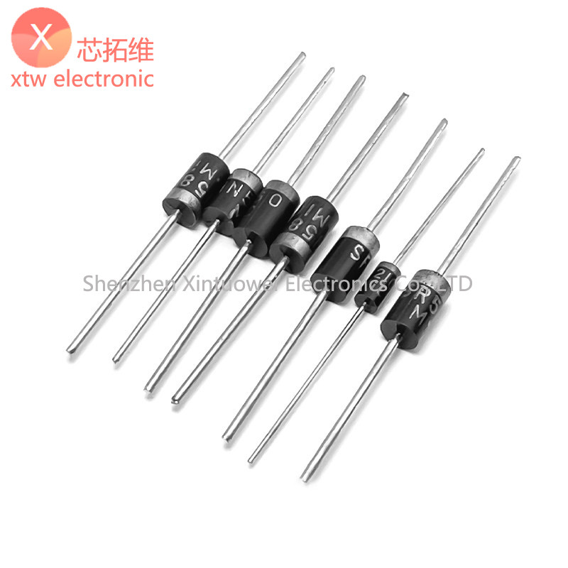 (20 ชิ้น) Schottky Rectifier Diode IN5817 1N5819 5822 5824 SR240 SR560 SR2100 SR5100