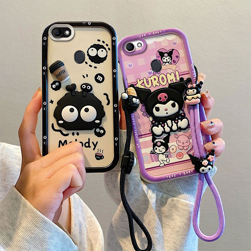 เคส oppo f7 เคสโทรศัพท์ตุ๊กตา 3D น่ารักสําหรับเคส oppo f7