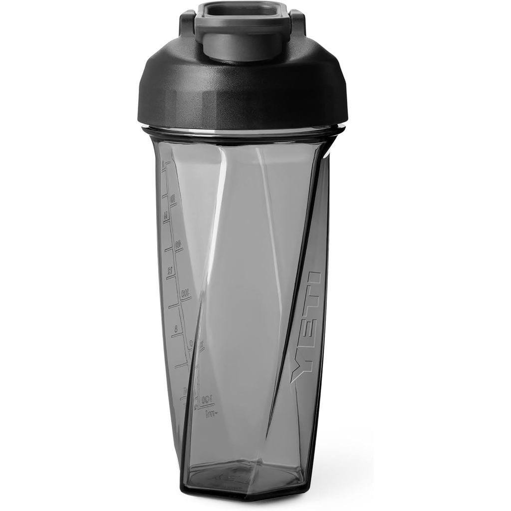 YETI Yonder Helimix Vortex Blender Shaker Bottle ถือได้ถึง 27oz | ไม่มีลูกผสมหรือปัด | USA Made | แบบพกพา Pre Workout Whey Protein Drink Shaker Cup | ตู้เซฟเครื่องล้างจาน ชะอํา