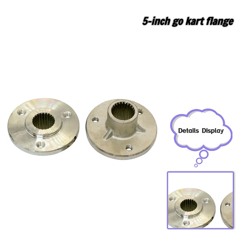 5 inch 23T Rear Wheel Hub 50mm*3 Stud For 110cc 168 200F Dune Go Kart ATV UTV Buggy Quad Bike Parts