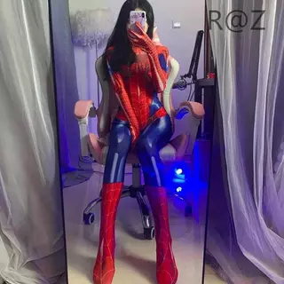 R@Z จัดส่งจากประเทศไทย🛒 คอสเพลย์เครื่องแต่งกาย Evangelion เซ็กซี่ผู้หญิง Jumpsuit คอสเพลย์ (ZZX-2)