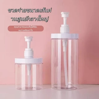 Feiyangเครื่องจ่ายสบู่อาบน้ํา ความจุขนาดใหญ่รีฟิล สัตว์เลี้ยง-ปากกว้างขวดฝักบัวสําหรับแชมพูครีมนวดโลชั่น 500/1000มล ขวดป