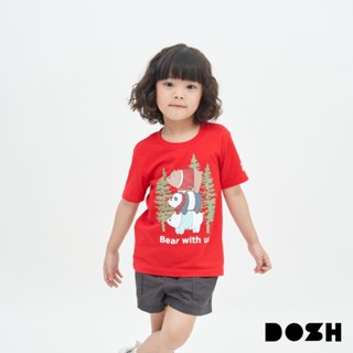 DOSH KID'S T-SHIRTS WE BARE BEARS เสื้อยืดคอกลมเด็ก DBBBT504…