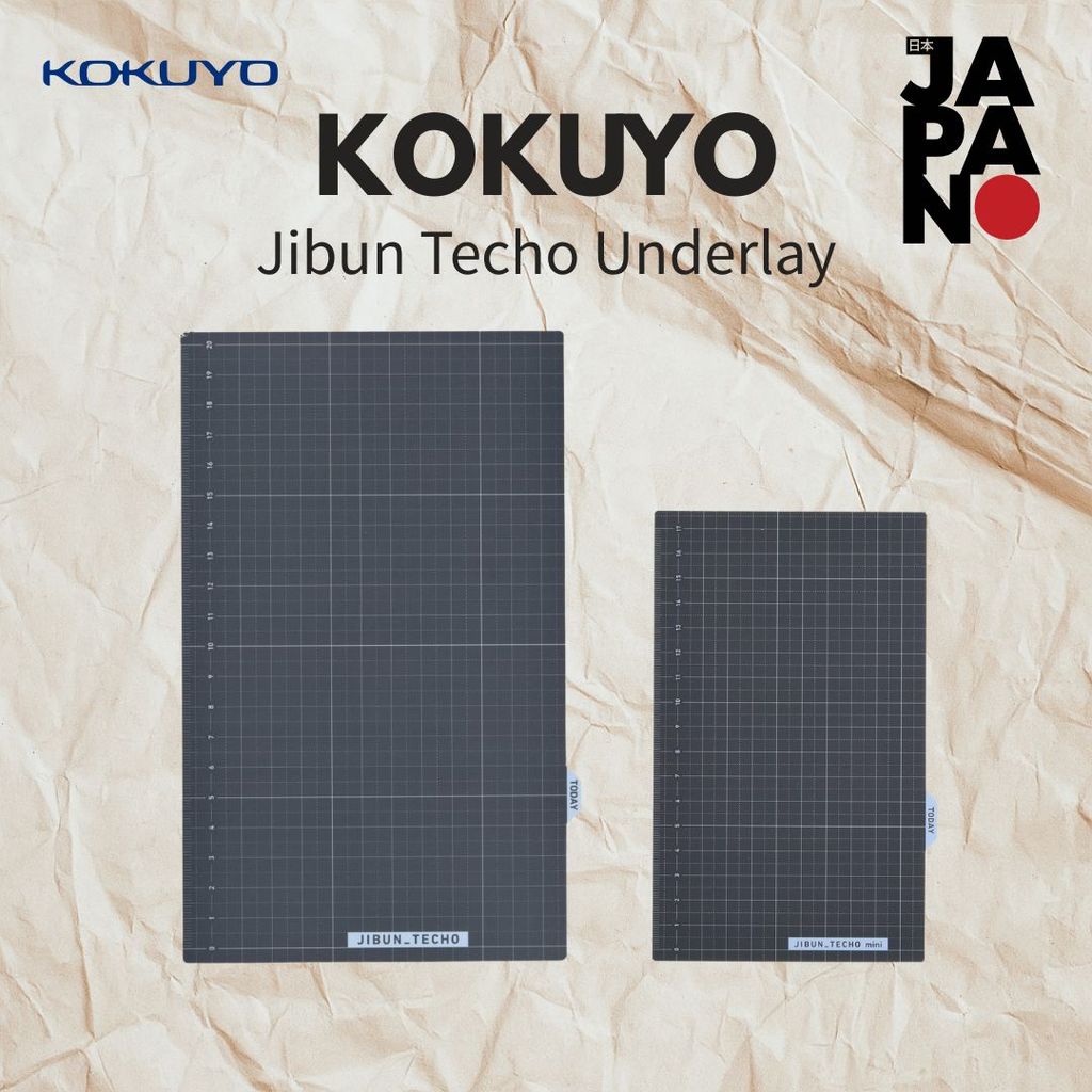 KOKUYO Jibun Techo Goods Desk Pad Standard Type Ni-JG4 Mini Type Ni-JGM4