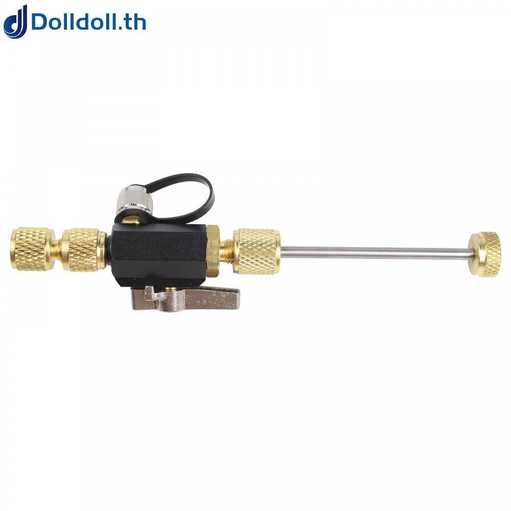 [Dolldoll]HVAC Tool 1/4 Inch Fitting Low-pressure Environments Brass Tool HVAC Service