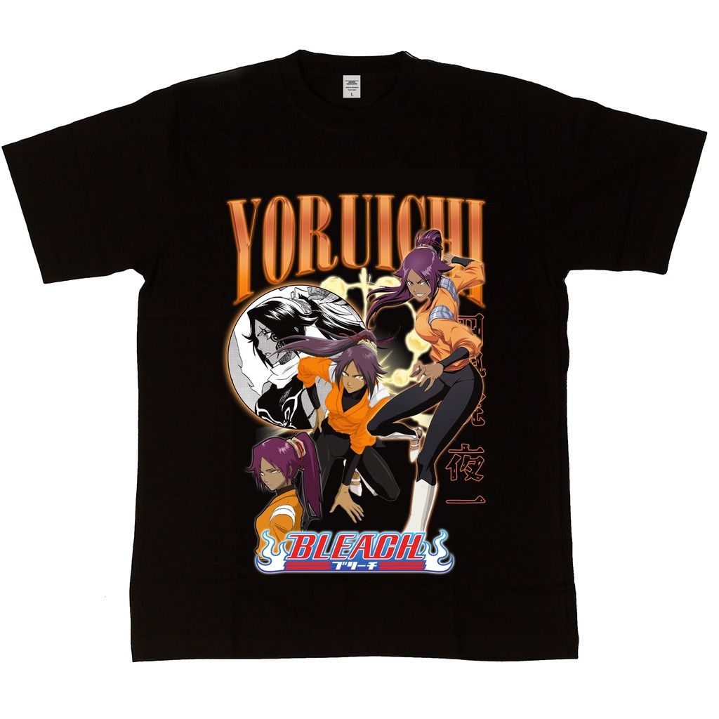 Animood - เสื้อยืด Yoruichi Shihouin Bleach Homage Series เสื้อยืดผู้ชาย