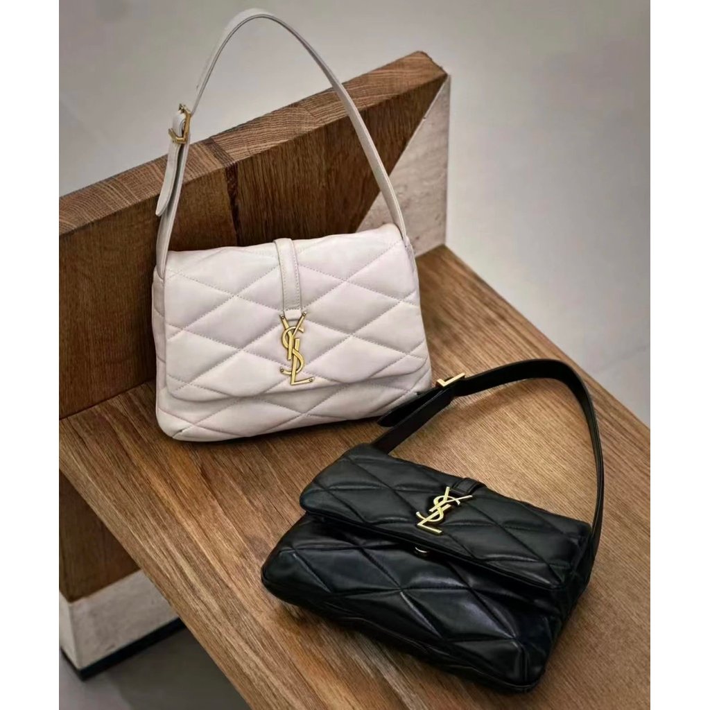 [Old Fairy] YSL Saint Laurent Woods Le57 Underarm bag Sheepskin Shoulder bag Messenger bag Female ba