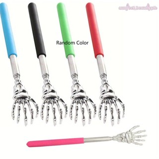 Adjustable Telescopic Back Scratcher Stainless Steel Comfort Grip Portable Tickle Scratching Tool