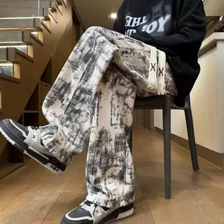 56MEN Pants ZR816 กางเกงขายาว ลำลอง กางเกงบางเบาใส่สบาย กางเกงวอร์ม ทรงหลวม เอวยางยืด