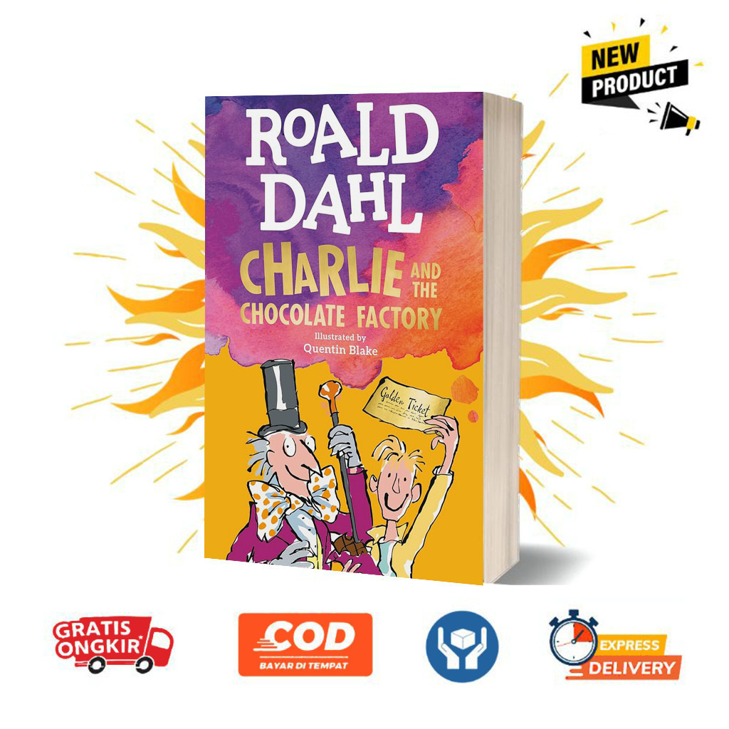 Charlie and the Chocolate Factory โดย Roald Dahl (อังกฤษ)