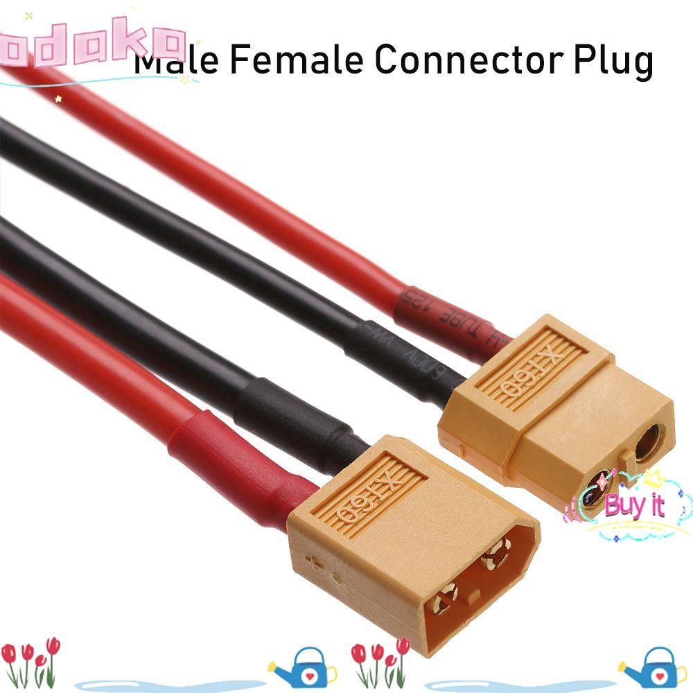 ODAKA สาย Dual Extension คุณภาพสูง 12 AWG/14 AWG สายไฟซิลิโคนหญิง/ชาย
