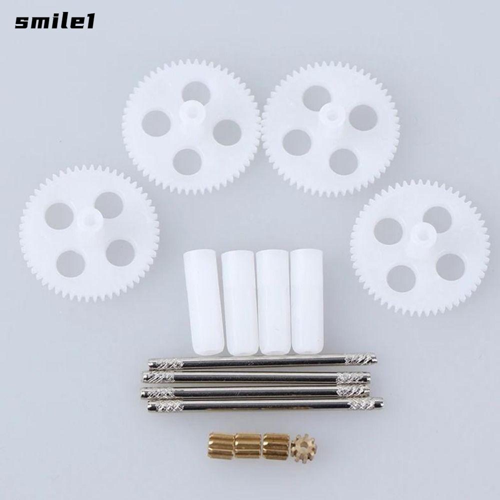SMILE Gearsets เกียร์มอเตอร์, พลาสติกทนทานและทองแดง RC Quadcopter Drone อะไหล่, เครื่องบิน Roller As