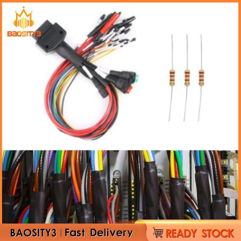 [Baosity3] OBD2 Jumper Jumper Cable Full protocol Jumper อะไหล่สําหรับการเขียนโปรแกรมสูง