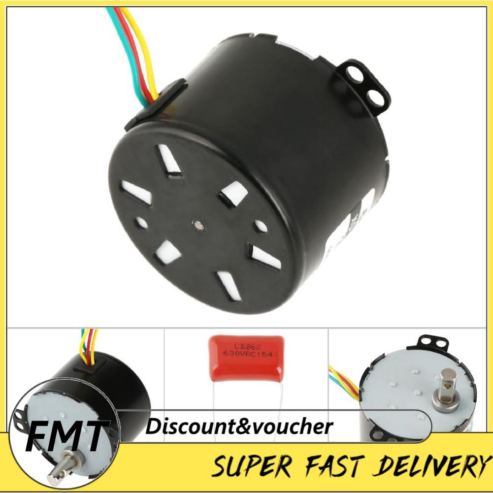 Freemarket Freemarket อุตสาหกรรมมอเตอร์เกียร์แบบซิงโครนัส XD-50KTYZ 5-50 RPM 6-10W AC สำหรับอัตโนมัต