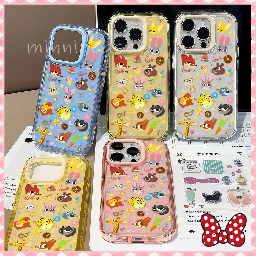 คู่รัก เคสมือถือสำหรับไอโฟน17 11 16ProMax เคสซูทอ~โท~เปียสไตล์อินสต ภาพวาดสี case for iPhone 11 13plus 15 14 12 ราคา ถูกที่สุด ดีลบีเคเค แกลเลอรีภาพที่ 6