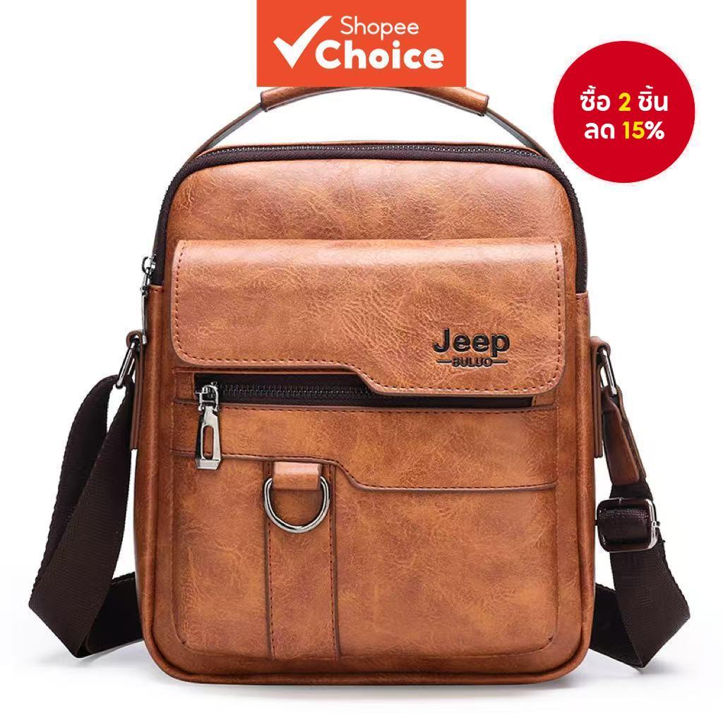 กระเป๋าสะพายไหล่ธุรกิจลําลองสําหรับผู้ชาย - กระเป๋าสะพายข้างหลายช่องความจุขนาดใหญ่พร้อมสายรัดสบาย