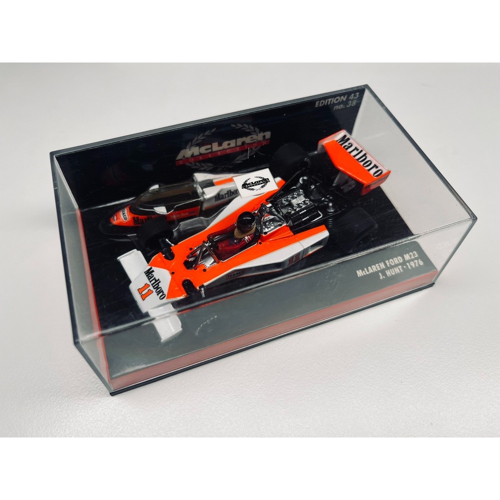 1/43 Minichamps Minichamps Mclaren M23D 11 #1976 WDC World Champion James Hunt Marlboro Original Wat
