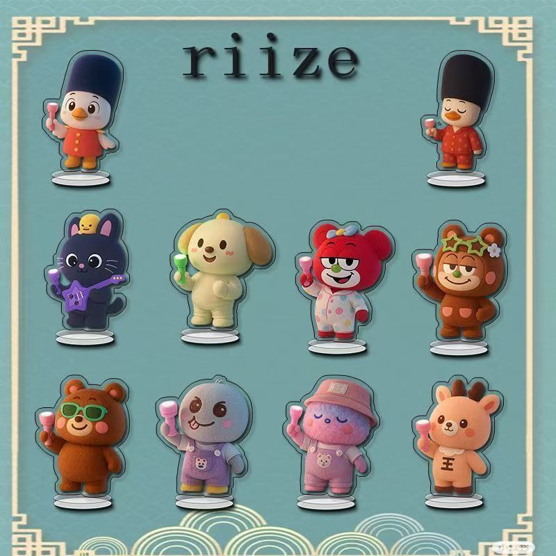 【พร้อมส่ง】riize ผ้าห่ม moshimoshi x การ์ด อัลบั้ม ตุ๊กตา griptok uiq riize doll sticker fameตุ๊กตาแล