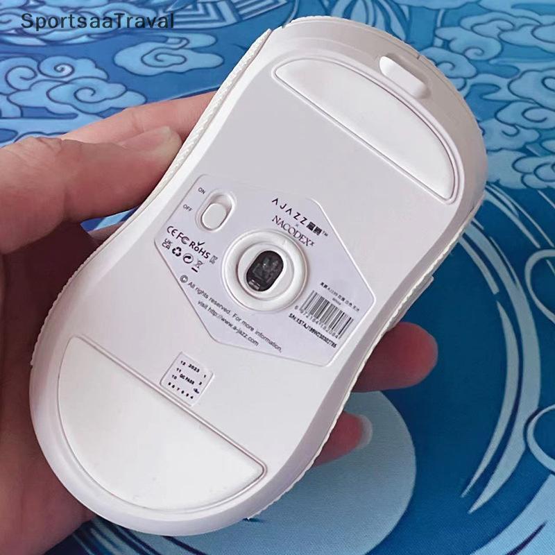 S&T 1 ชุดเมาส์ฟุตสเก็ตสําหรับ Ajazz AJ199 แผ่นรองเมาส์สติกเกอร์กันลื่น null