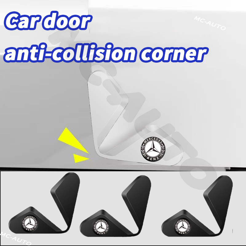Benz สติกเกอร์ติดมุมประตูรถยนต์ ป้องกันการชนมุมประตูรถยนต์ สำหรับประตูมุมแหลม  Benz EQS 500 4Matic C