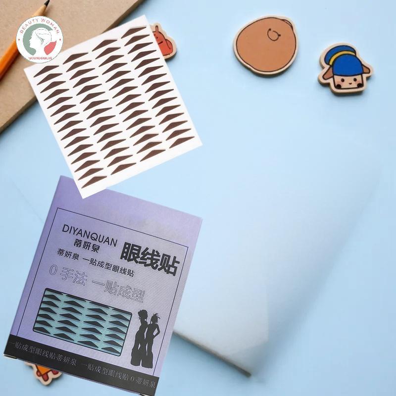 [OU] 300 ชิ้น/กล่องกันน้ําอายไลเนอร์แสตมป์สติกเกอร์ปั้นแท่งเดียวใช้งานง่ายน้ําทนเหงื่อทน TH