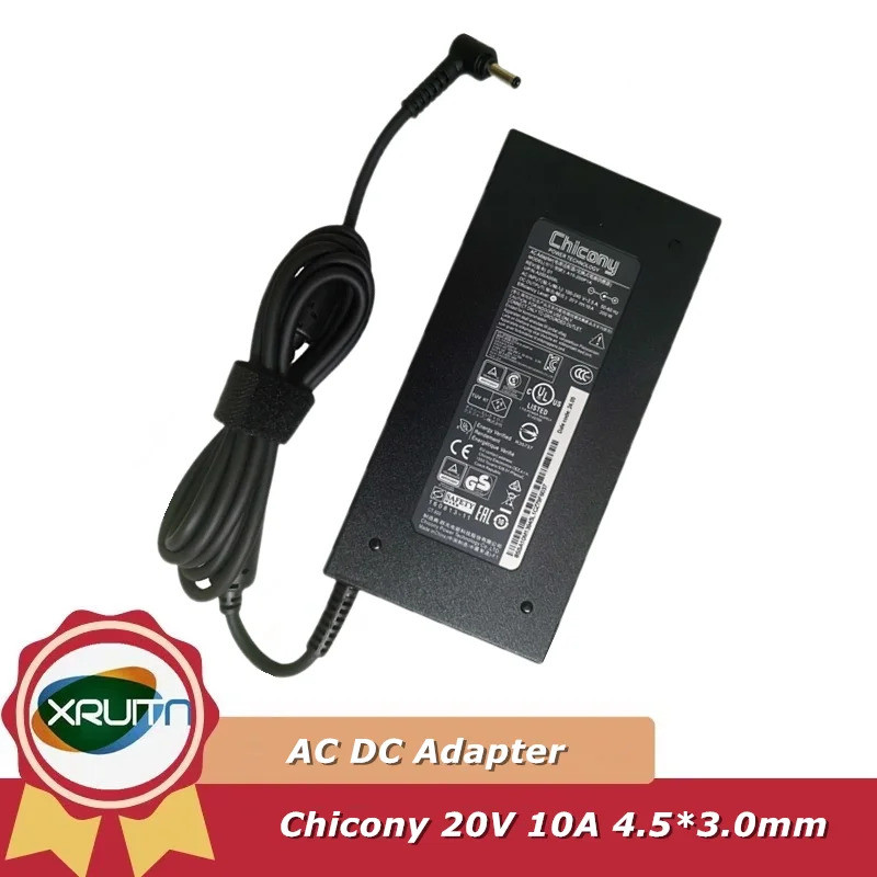 200W 20V 10A เปลี่ยนอะแดปเตอร์ AC สําหรับ MSI Katana 15 B13VEK B13VGK B12VEK B12VFK B12VGK แล็ปท็อปแ