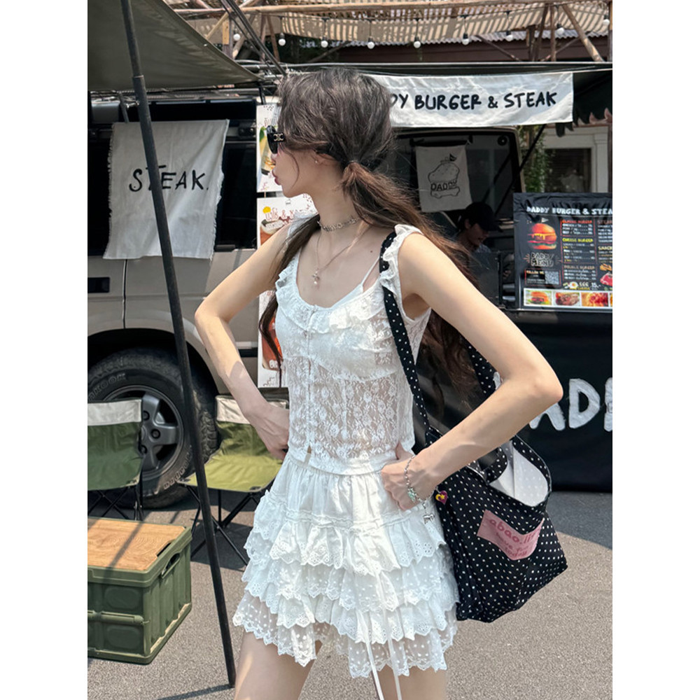 Evelynเสื้อแขนกุด ดีเทลกระดุมหน้า รูปที่ 7