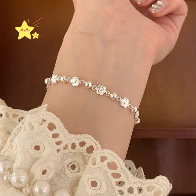 [JBTH] เงินที่ละเอียดอ่อนเพทายสร้อยข้อมือโซ่หัวใจสําหรับสาว1ชิ้นหวานประกายเครื่องประดับสําหรับของขวัญวันเกิดพรรคอุปกรณ์เสริม [JB]
