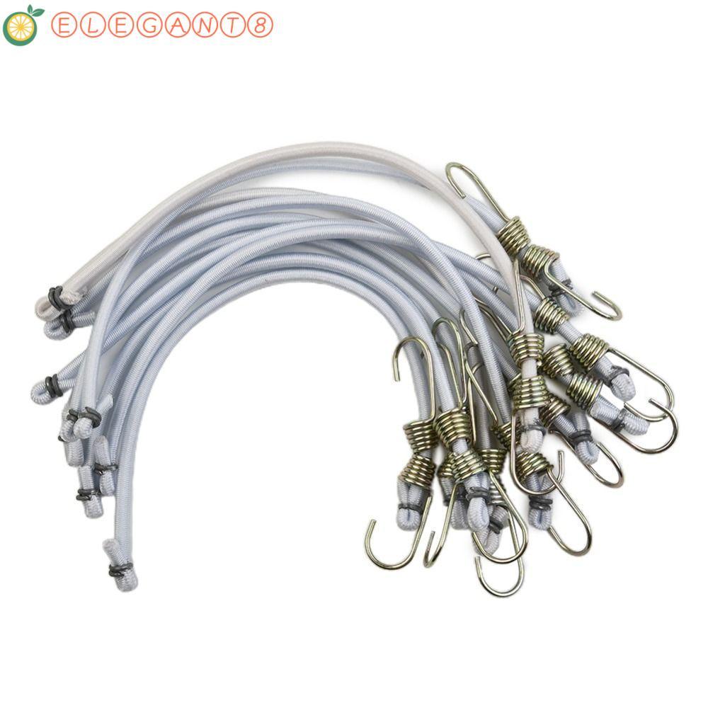 AELEGANT Binding Rope กระเป๋าเดินทางอุปกรณ์เสริม 10 ชิ้นยืด Tie เชือกยืดหยุ่นกระเป๋าเดินทางเชือก