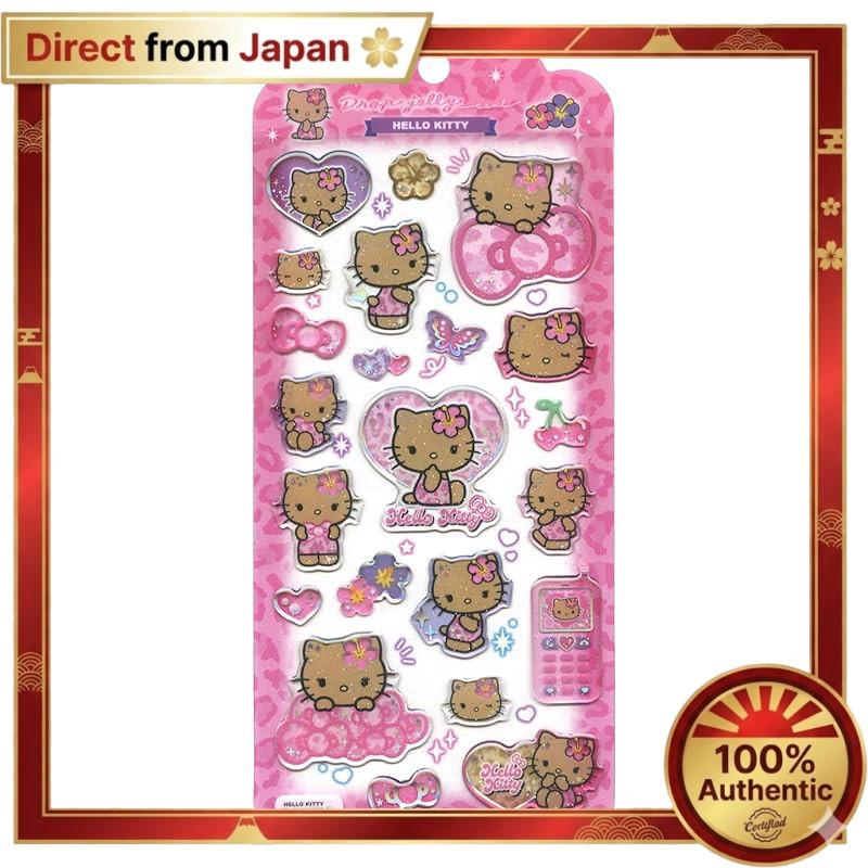 Crux Hello Kitty Drop Jelly Seal UV Protection Gyaru Design 349204【Direct from Japan】100% Authentic
