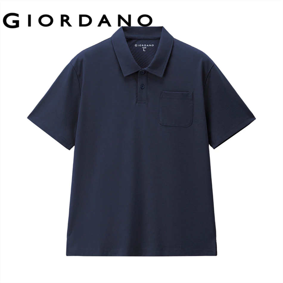 GIORDANO (Online Exclusive) เสื้อโปโลผู้ชาย Men's Moisture-wicking polo 13016204