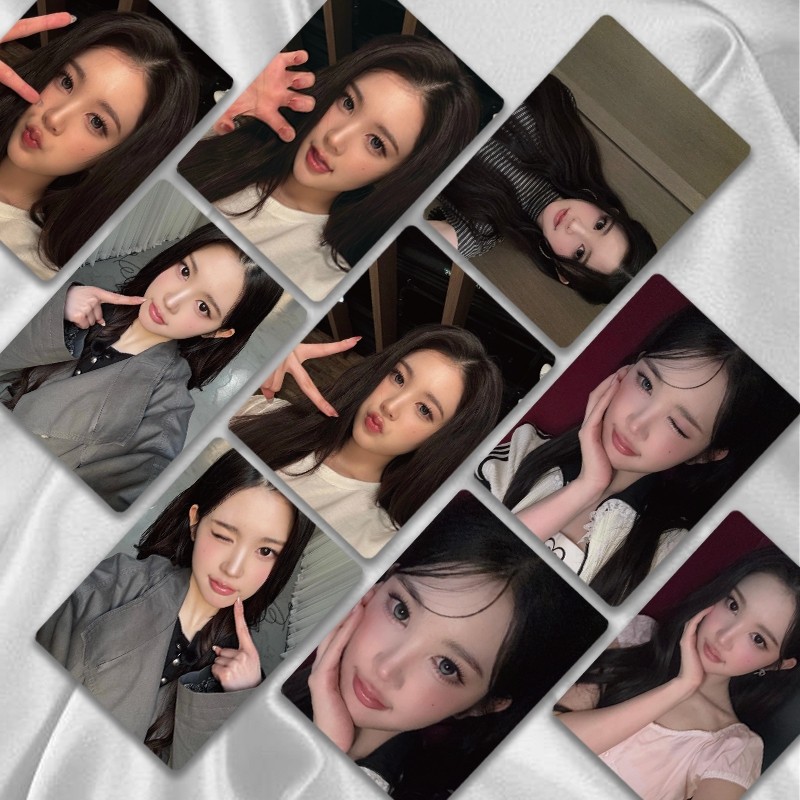 50-124pcs H2H Hearts2Hearts RUDE Photocards Chase S2U เลเซอร์โฮโลแกรม Lomo Card A-NA JIWOO CARMEN YU