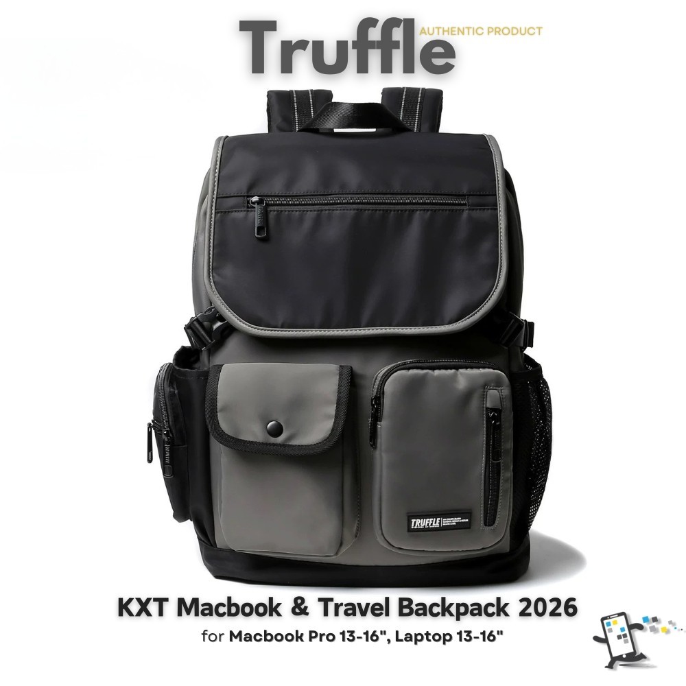 Truffle KXT Backpack กระเป๋าสำหรับ Macbook Pro, Macbook Air 13-16" และ Laptop อื่นๆ