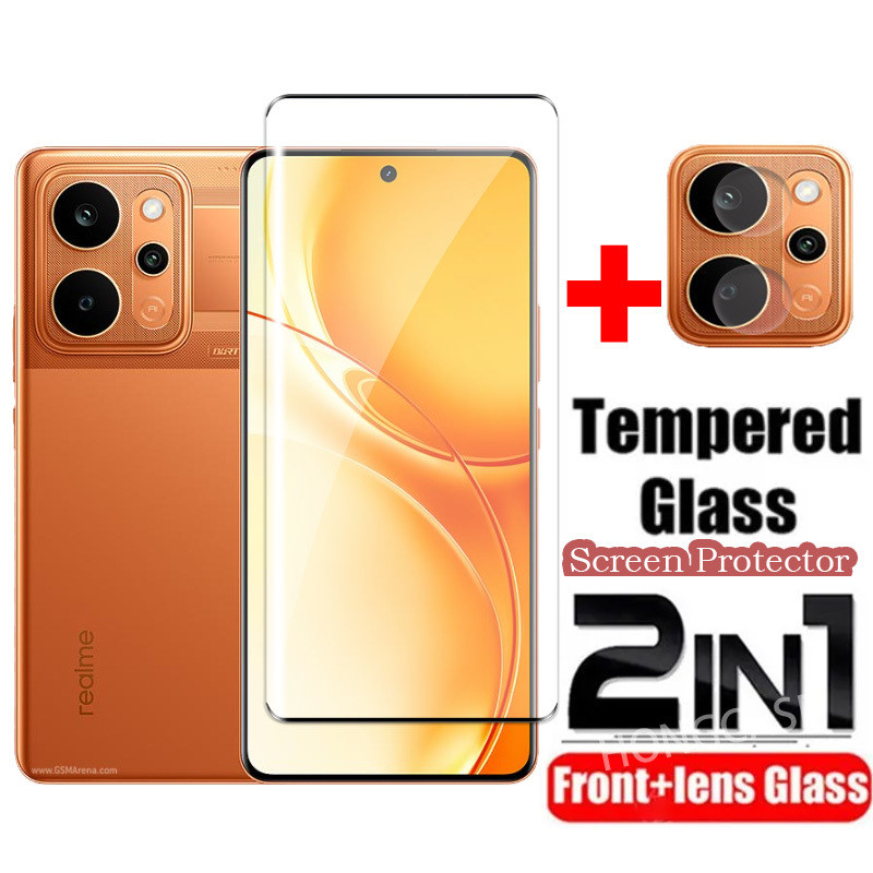 ป้องกันหน้าจอสําหรับRealme P4 Power Pro X Lite P4X P4power 4G 5G 2026 กระจกนิรภัยด้านหน้าฟิล์มกลับเลนส์Protector