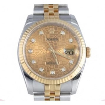 Rolex Rolex Log Series 36mm นาฬิกาผู้ชายกลไกอัตโนมัติ116233