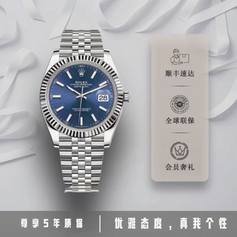 Rolex Rolex Log Watch Automatic Mechanical Business 41mm Mens Watch 36mm Watch M126333